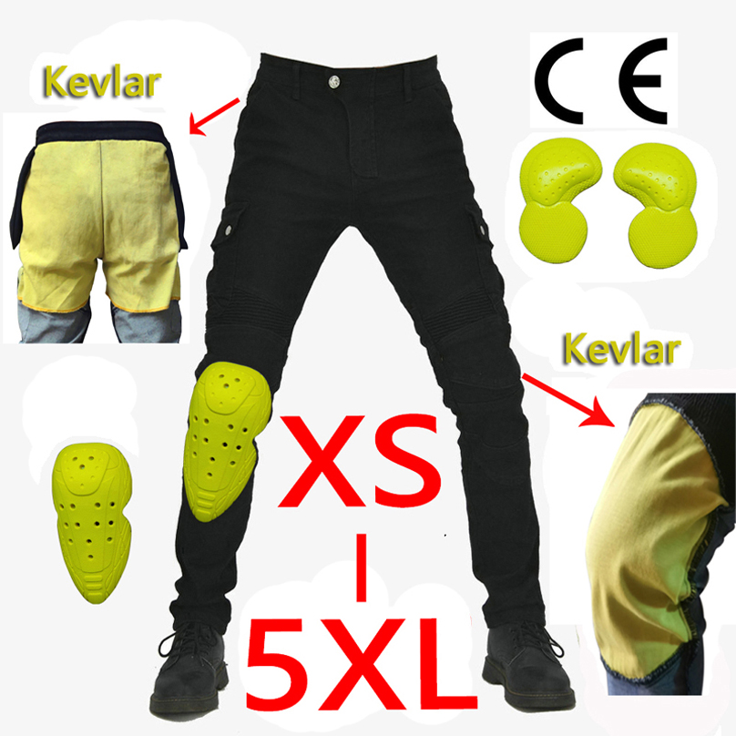 Motorcycle Gear Jeans - Kevlar Motorcycle Pants Men Protective Riding