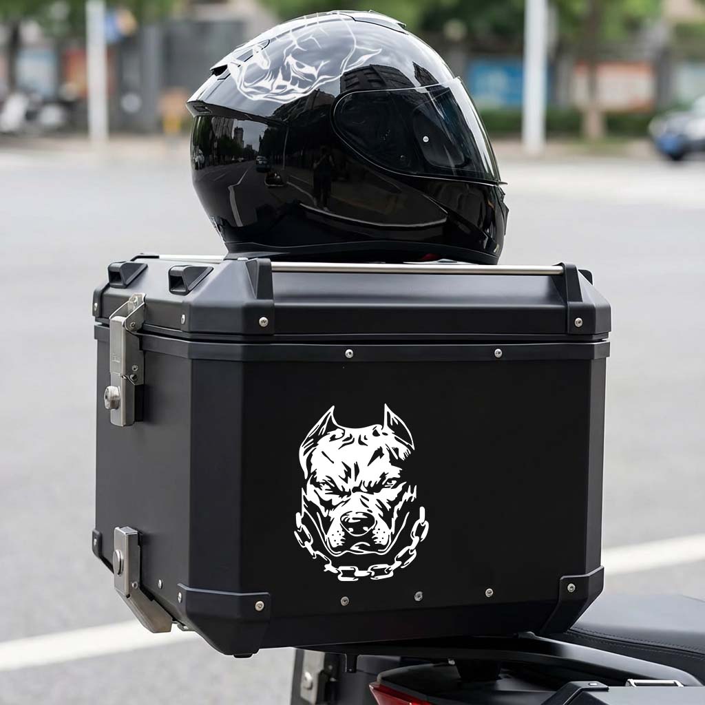 2PCS/SET Multicolor Pitbull Do - огляд і ціна Motorcycle Gear Dogs
