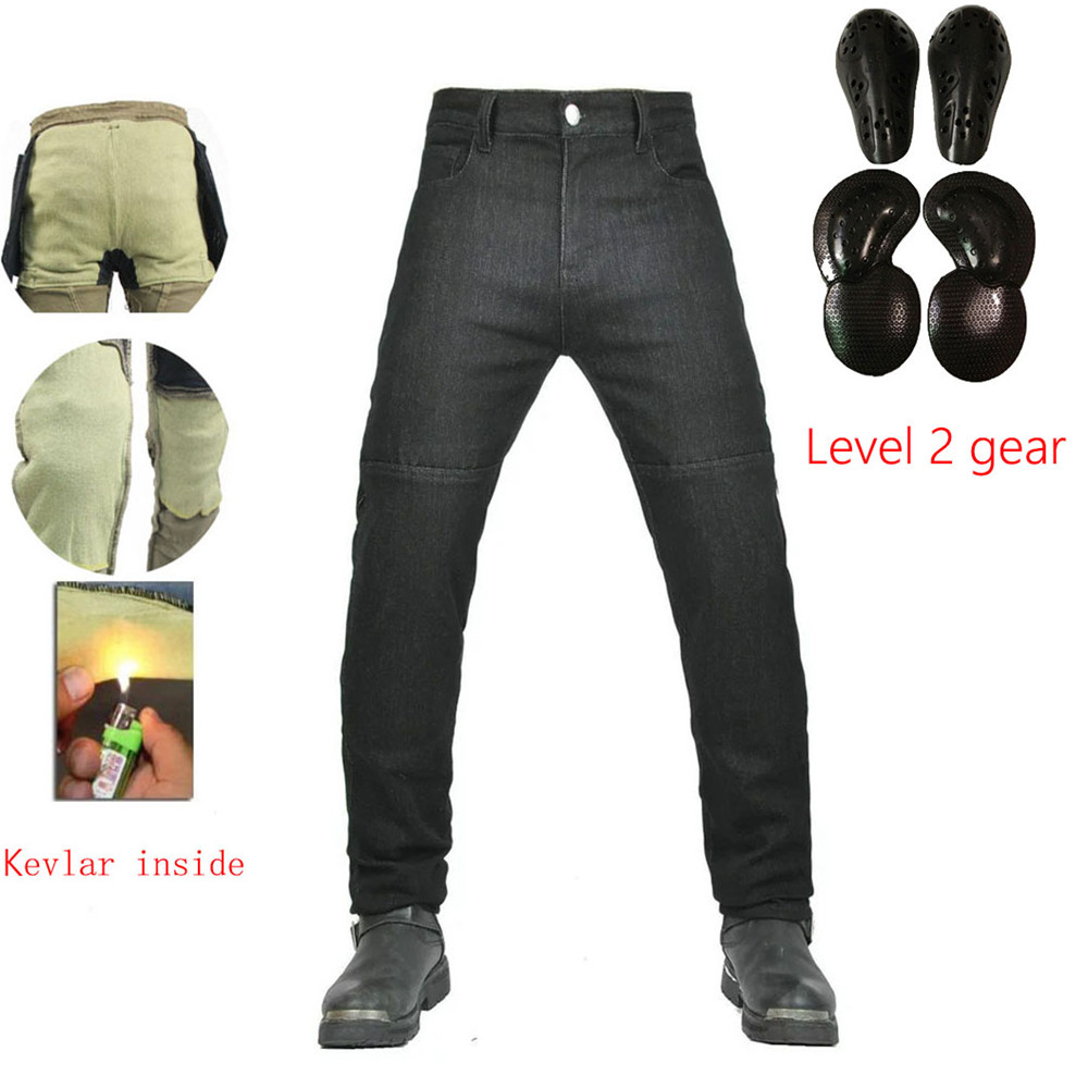 Motorcycle Riding Jeans Pants  - огляд і ціна Motorcycle Gear Jeans