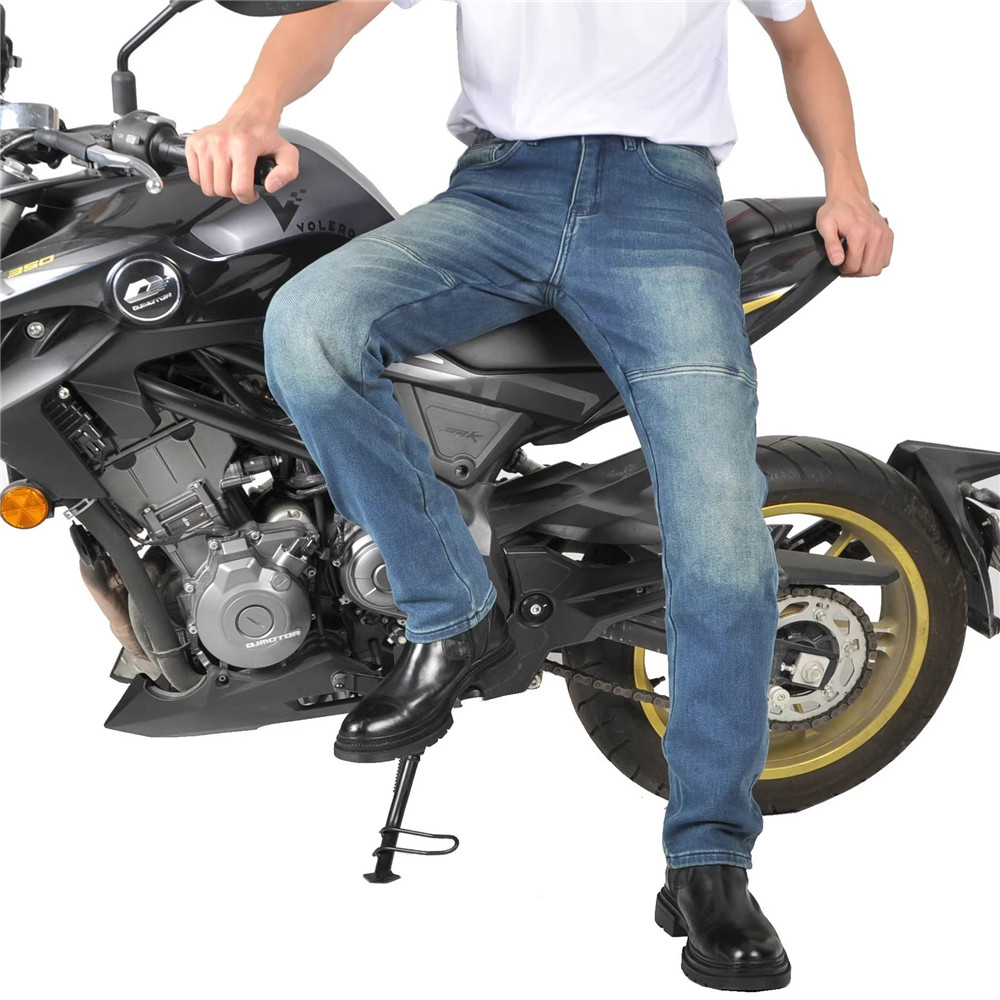 Motorcycle Riding Jeans Pants  - огляд і ціна Motorcycle Gear Jeans