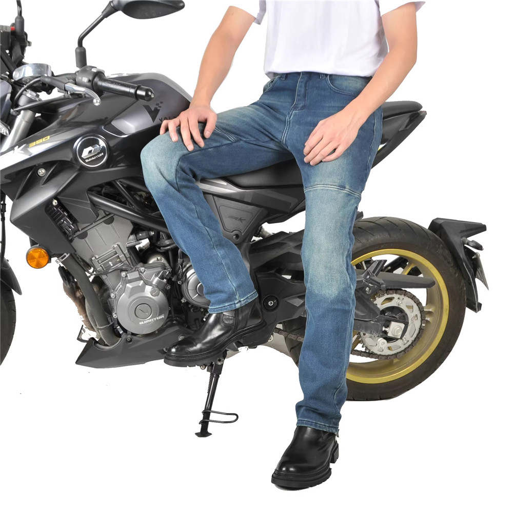 Motorcycle Riding Jeans Pants  - огляд і ціна Motorcycle Gear Jeans
