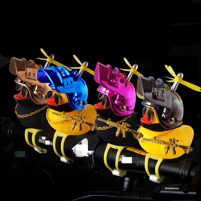 Car Cute Little Yellow Duck Wi - огляд і ціна Motorcycle Gear Yellow
