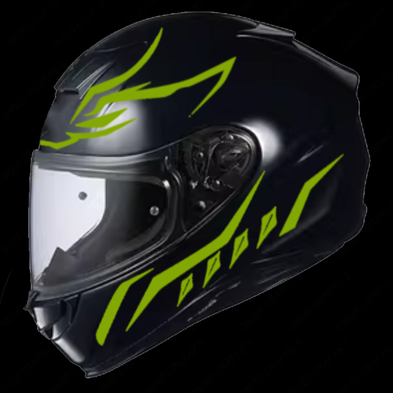 Yellow, Red and Black Motorcyc - огляд і ціна Motorcycle Gear Yellow