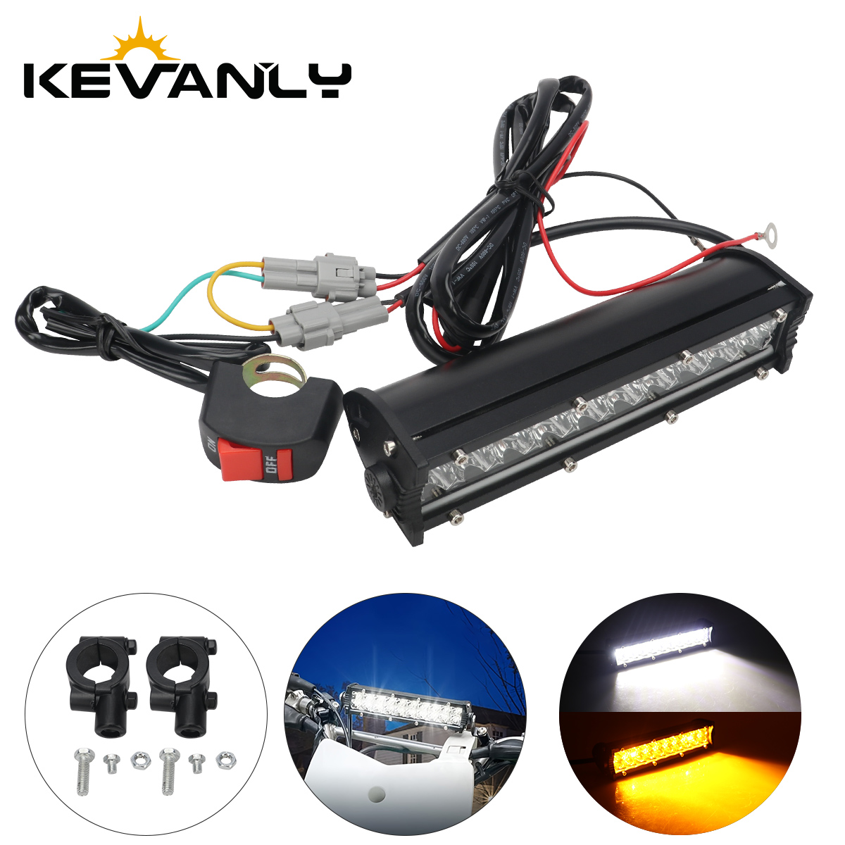 Motorcycle Headlight Light Han - огляд і ціна Motorcycle Gear Yellow