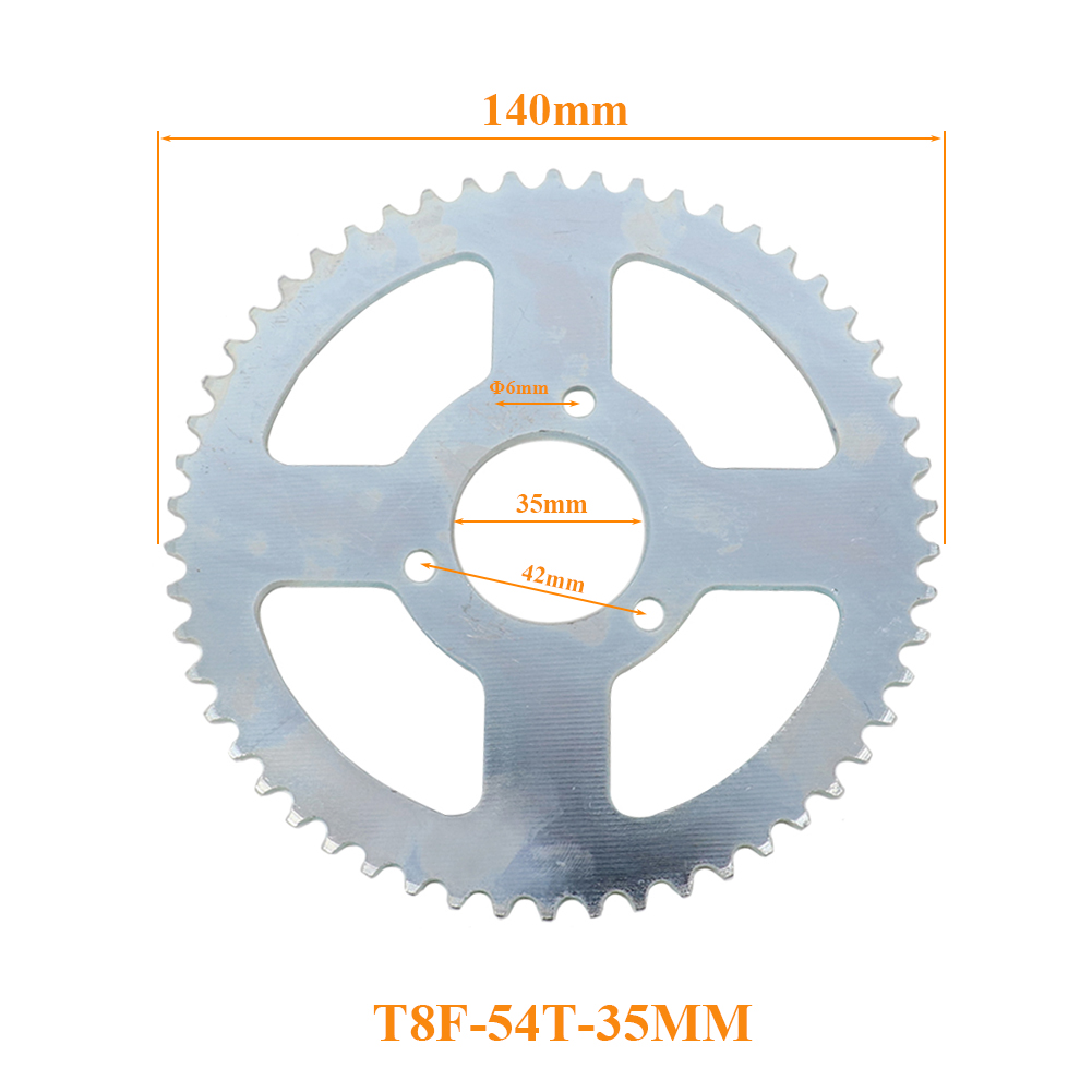 Motorcycle T8F 54T 35mm Rear C - огляд і ціна Motorcycle Gear Tidy