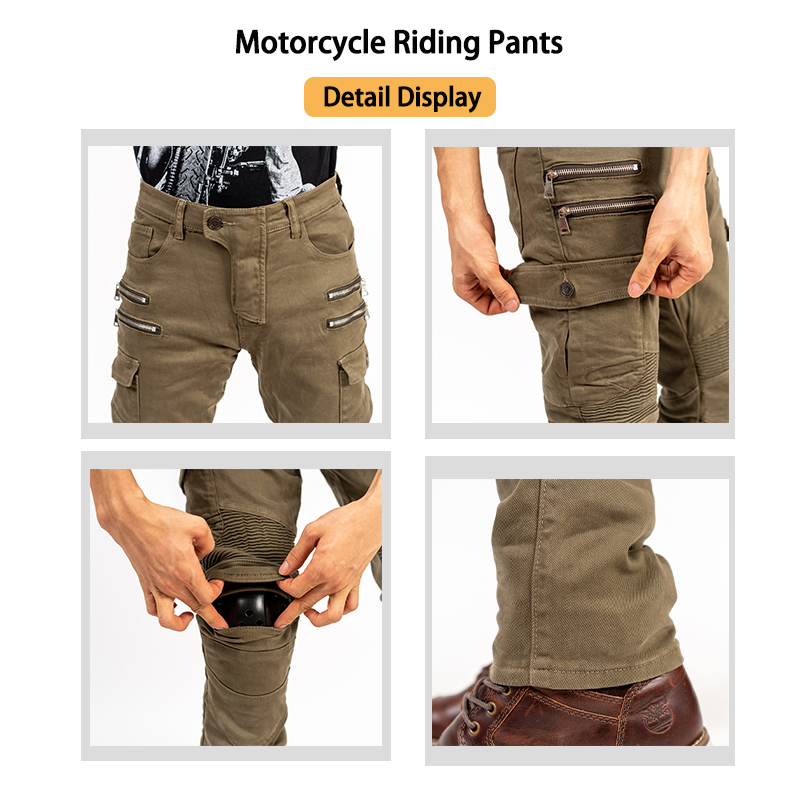 Men Women Slim Fit Zipper Deni - огляд і ціна Motorcycle Gear Jeans