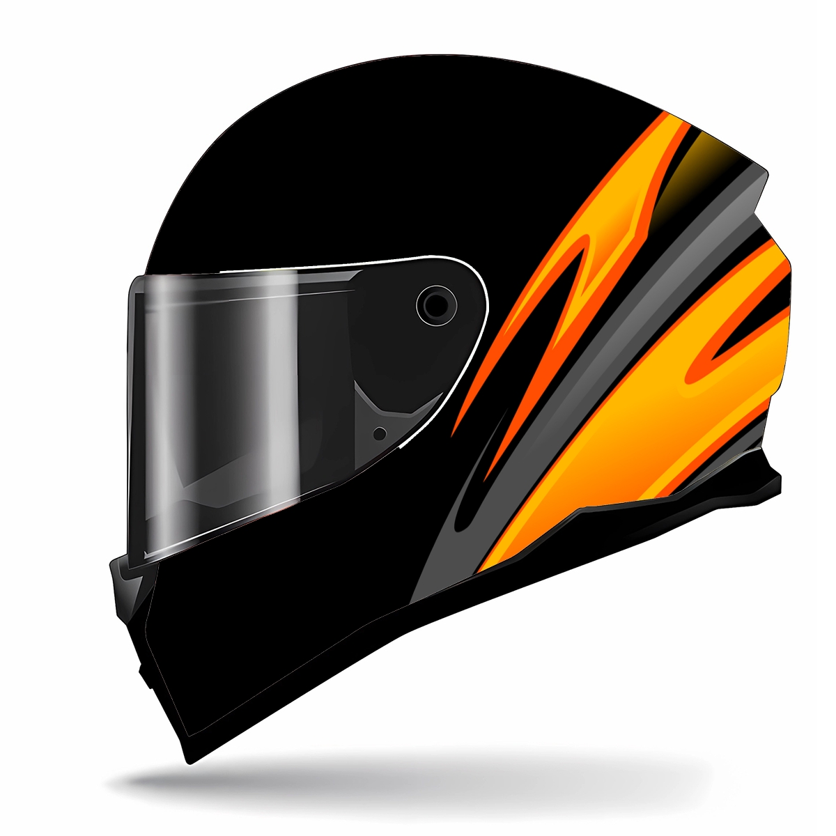 Abstract Yellow Curve Full Hel - огляд і ціна Motorcycle Gear Yellow