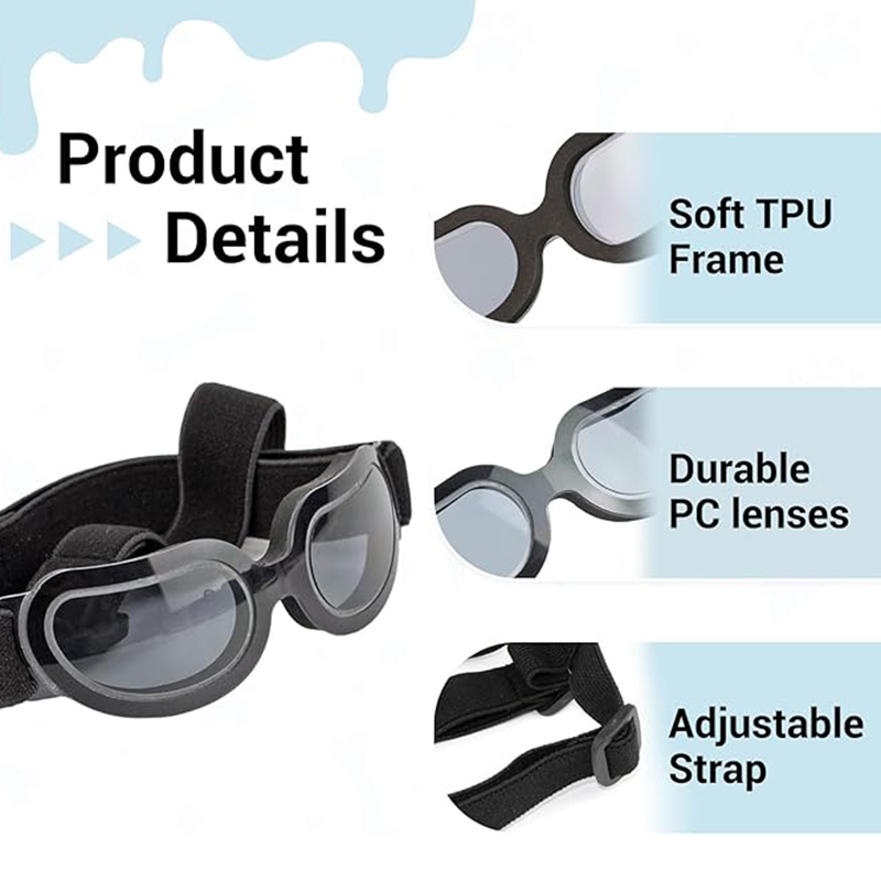 Dog Helmet and Sunglasses Sets - огляд і ціна Motorcycle Gear Dogs