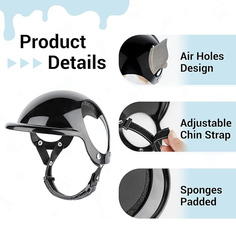 Dog Helmet and Sunglasses Sets - огляд і ціна Motorcycle Gear Dogs