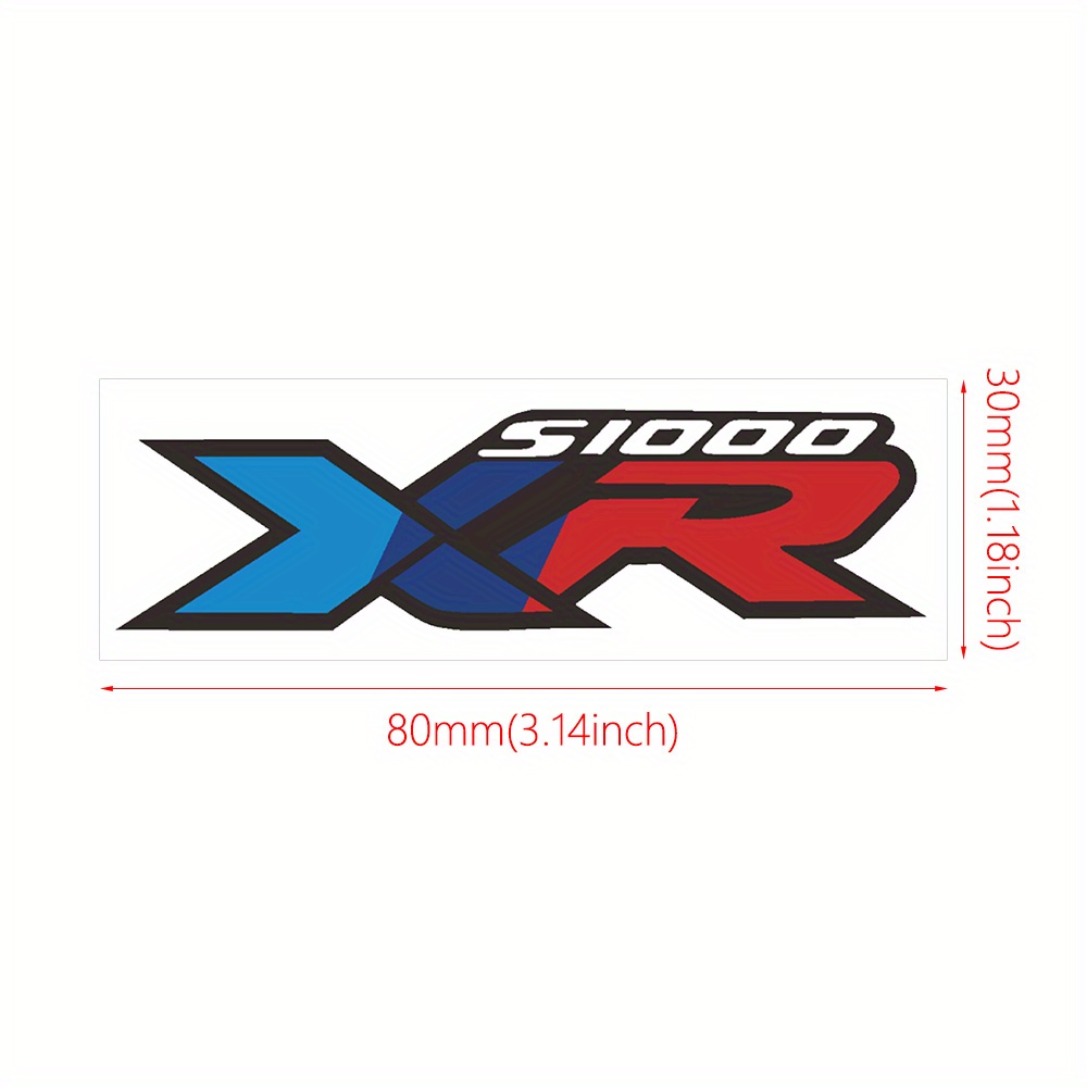 XR S1000 Text Stickers Waterpr - огляд і ціна Motorcycle Gear Yellow