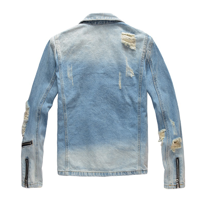 Sokotoo Men's Holes Ripped Blu - огляд і ціна Motorcycle Gear Jeans