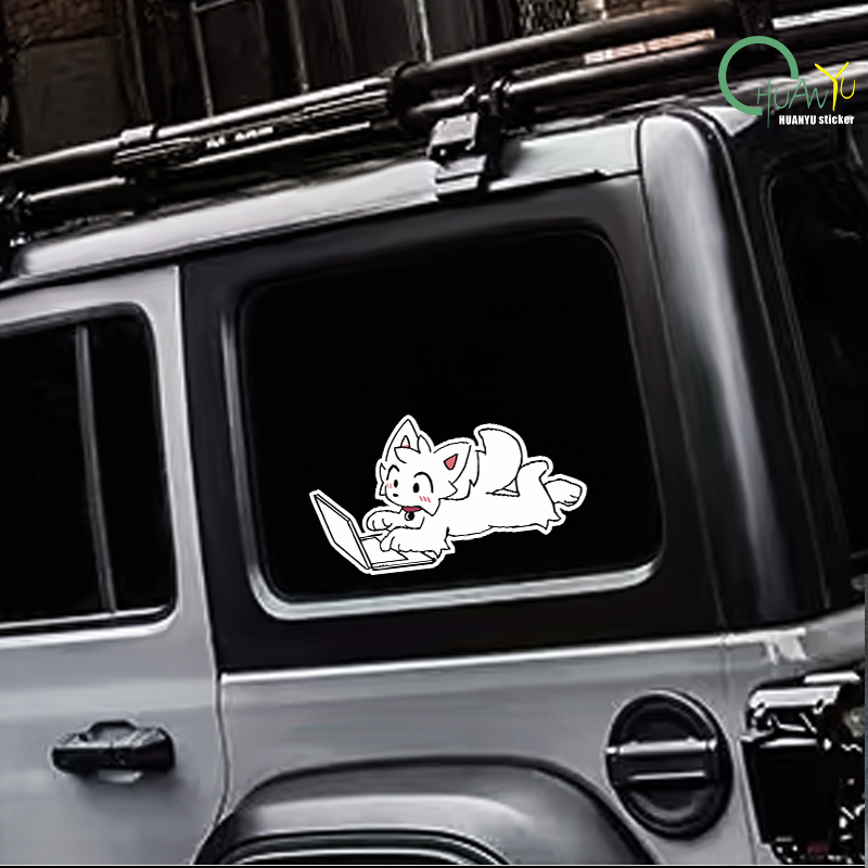 Cartoon anime dog reflective c - огляд і ціна Motorcycle Gear Dogs