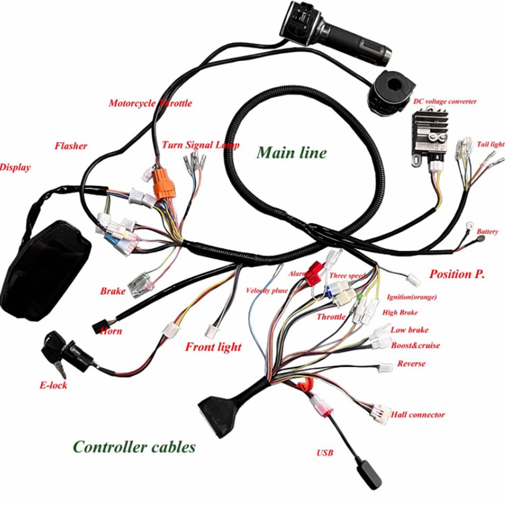 QS 90H 138 4000W V3 Mid Drive  - огляд і ціна Motorcycle Gear Tidy
