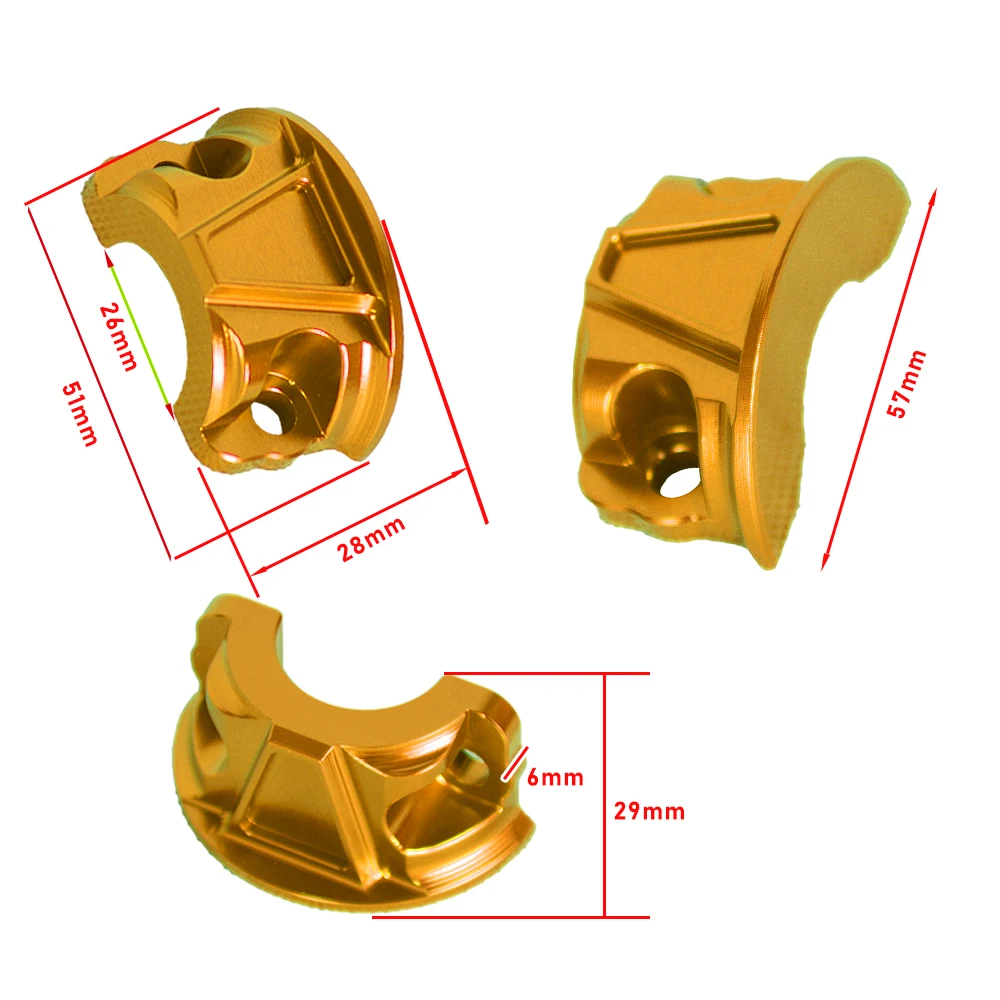 Perch Clamp Motorcycle Black H - огляд і ціна Gear Clutch Motorcycle