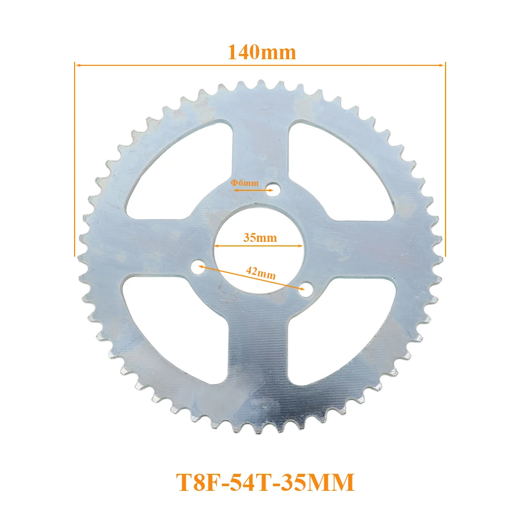 Motorcycle T8F 54T 35mm Rear C - огляд і ціна Motorcycle Gear Tidy